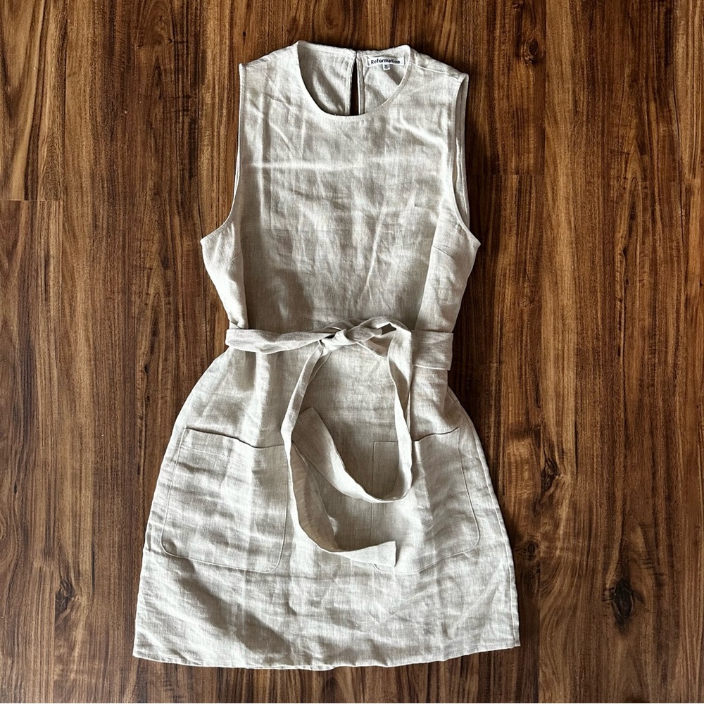 Reformation Linen Mini Dress